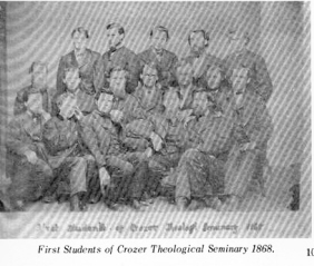 First Students of Crozer Theological Seminary 1868